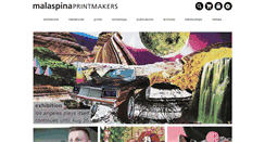 Desktop Screenshot of malaspinaprintmakers.com